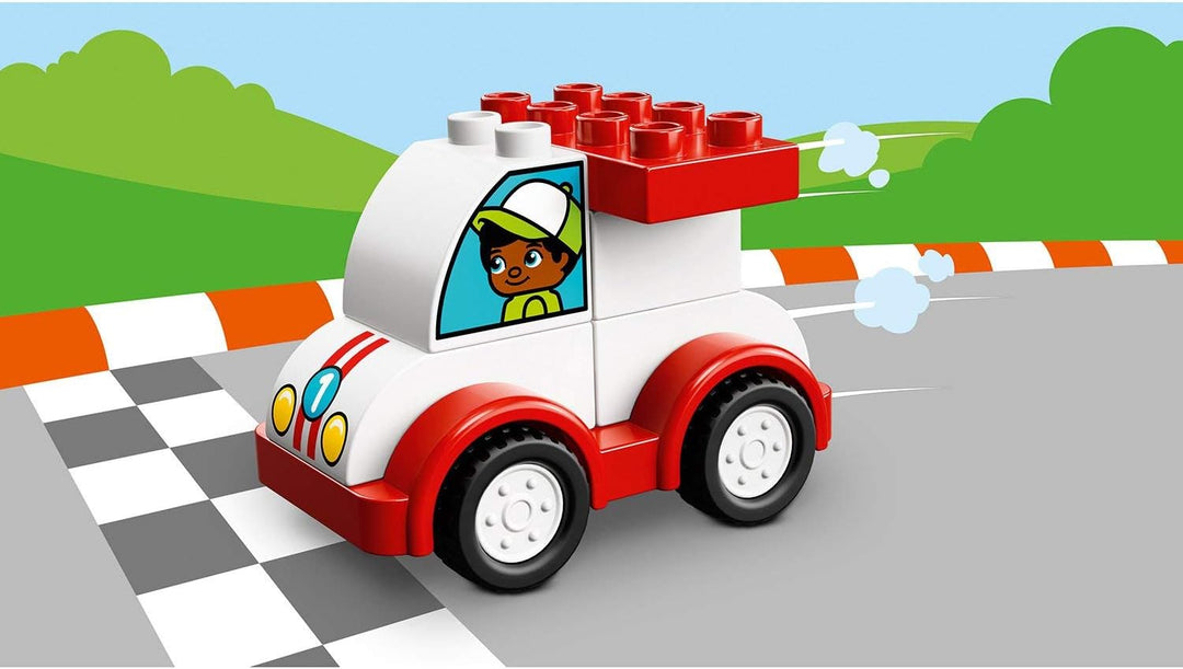 LEGO 10860 DUPLO My First Mein erstes Rennauto Spielzeug, Spielzeug