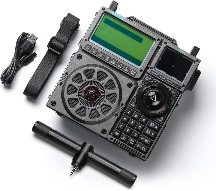 Raddy RF919 SSB Kurzwellenradio, Vollband FM AM SW VHF UHF AIR CB und SSB Weltempfänger, mit Antenne