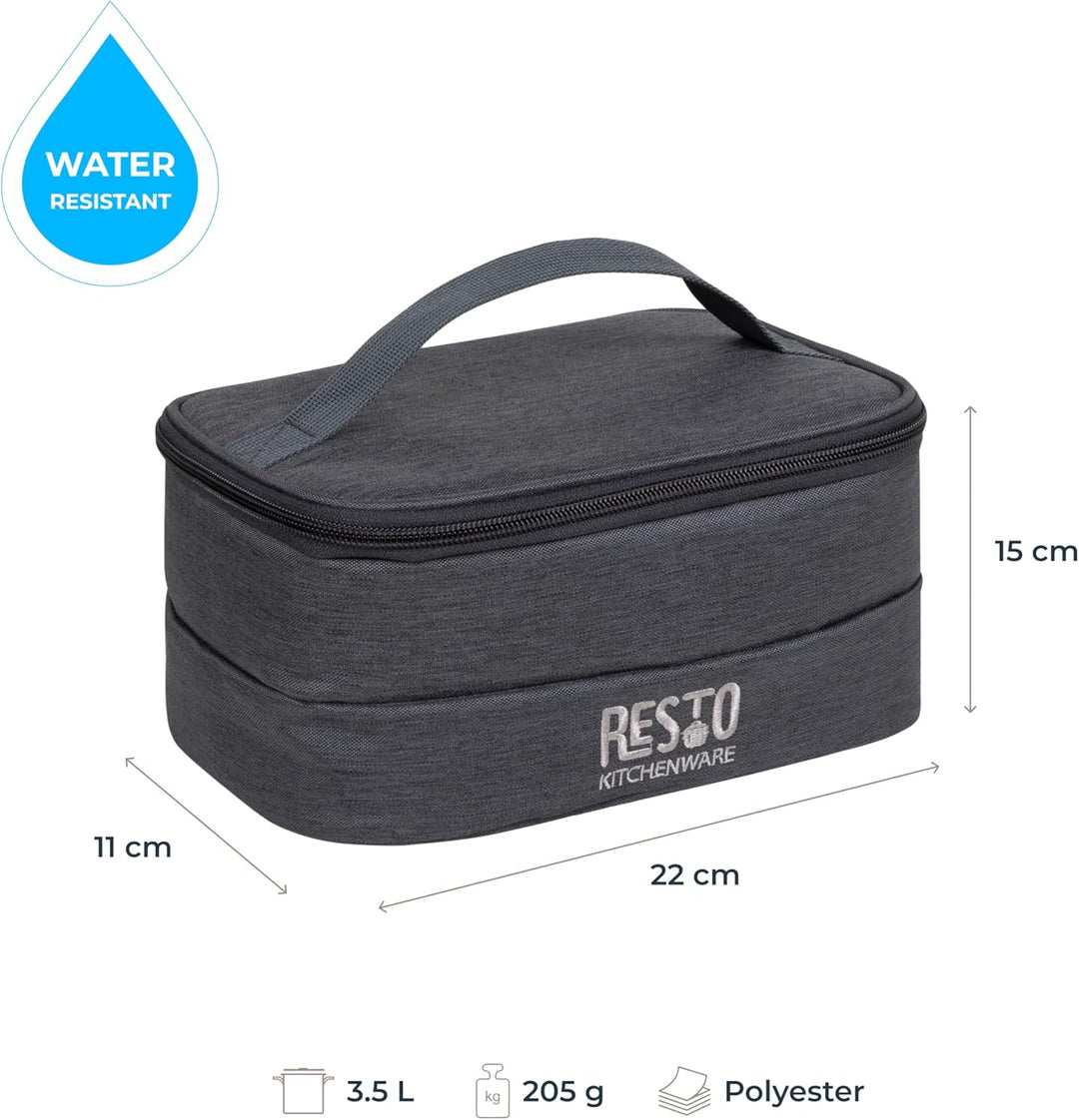 Bequeme Faltbare Thermotasche 1,7 L, 3,5 L oder 6 L - Perfekte Lunchtasche für Damen & Herren, Kalte