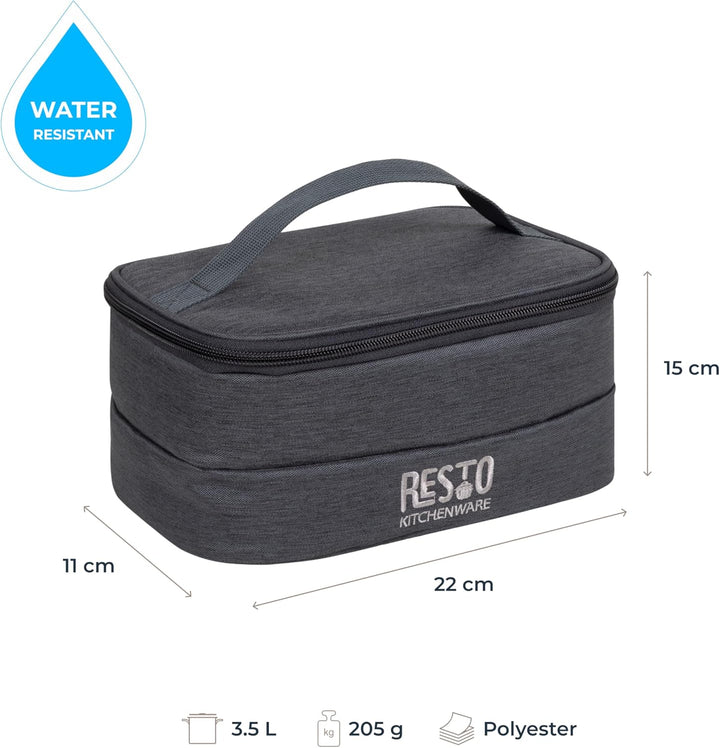 Bequeme Faltbare Thermotasche 1,7 L, 3,5 L oder 6 L - Perfekte Lunchtasche für Damen & Herren, Kalte