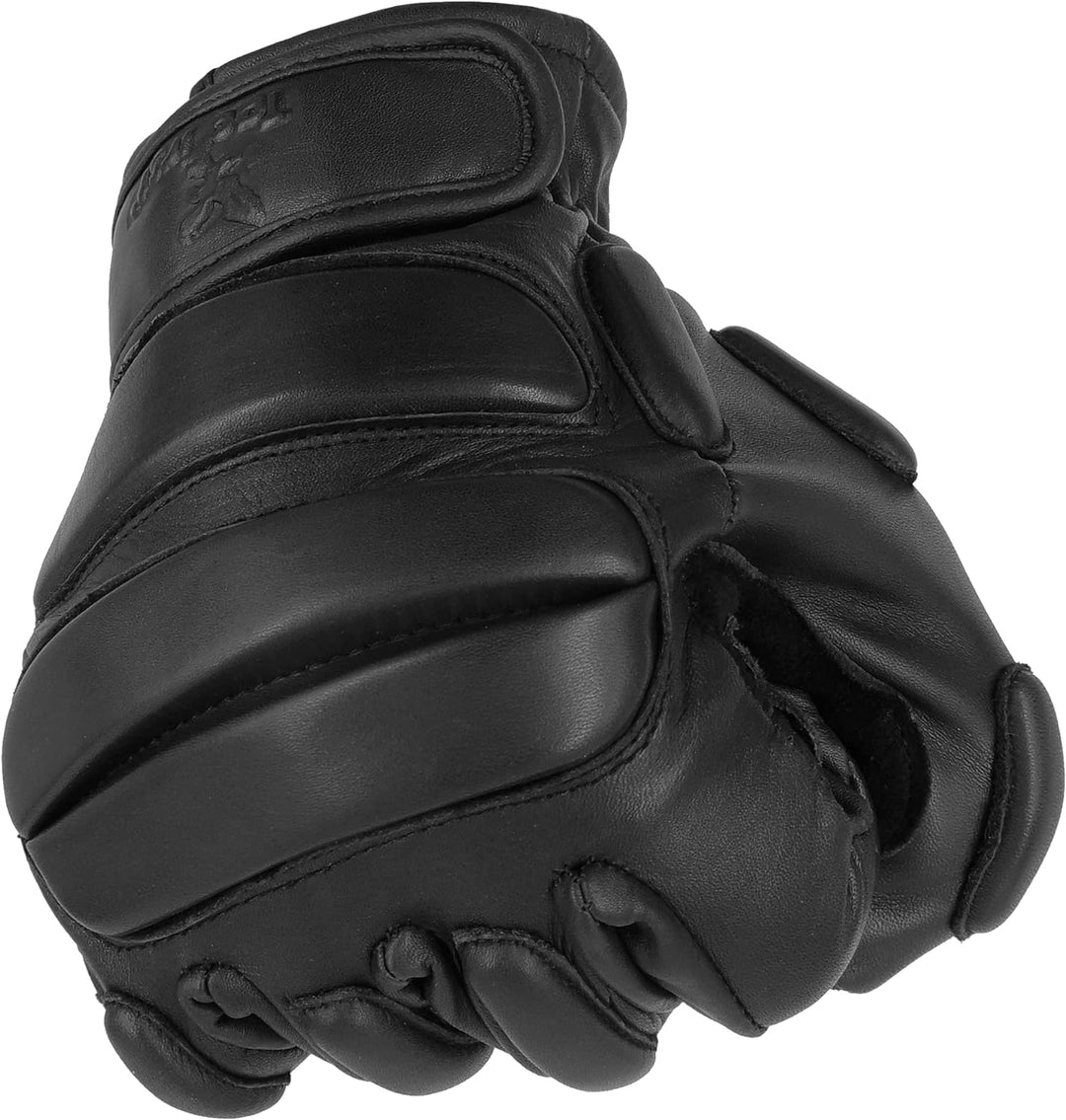 TacFirst Einsatzhandschuhe SEK 1 H006, 360° schnitthemmende Polizei, Security Handschuhe 5XL Schwarz