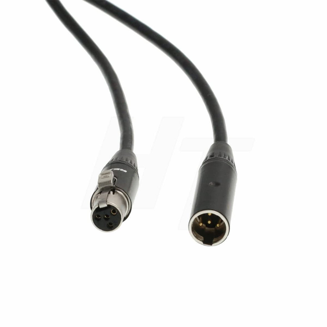 HangTon Audio Adapter Verlängerungskabel für Shure Headset Mikrofon SM-93 WBH WL Body-Pack Transmitt