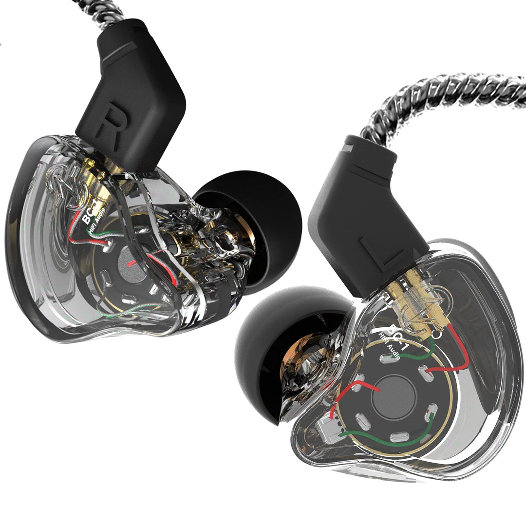 Yinyoo CCZ Melody In-Ear-Kopfhörer, kabelgebundene Ohrhörer ohne Mikrofon, Ohrmonitore, IEM HiFi-Bas