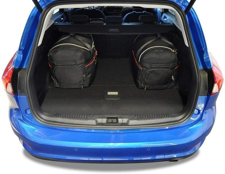 KJUST Dedizierte Reisetaschen 5 stk kompatibel mit FORD FOCUS KOMBI IV 2018+