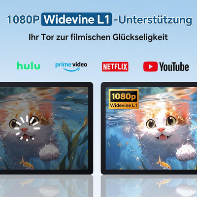 OSCAL Pad 80 WiFi Android 14 Tablet 10.51 Zoll, 18 GB RAM+256 GB ROM Speicherplatz(2TB TF),8200 mAh