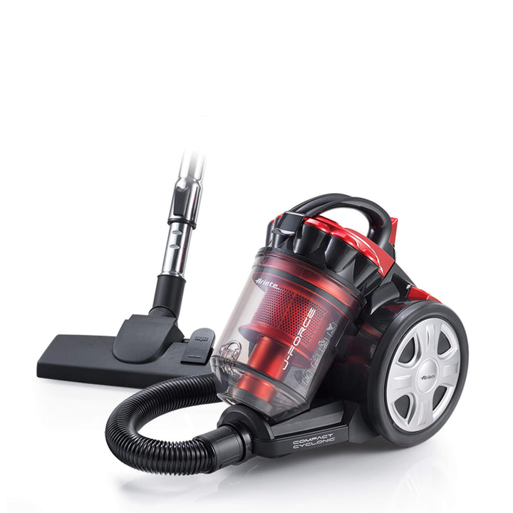 Ariete 2753 J-Force – Beutelloser Staubsauger, Multi-Zyklon-Technologie, HEPA-Filter, dreifache Klas