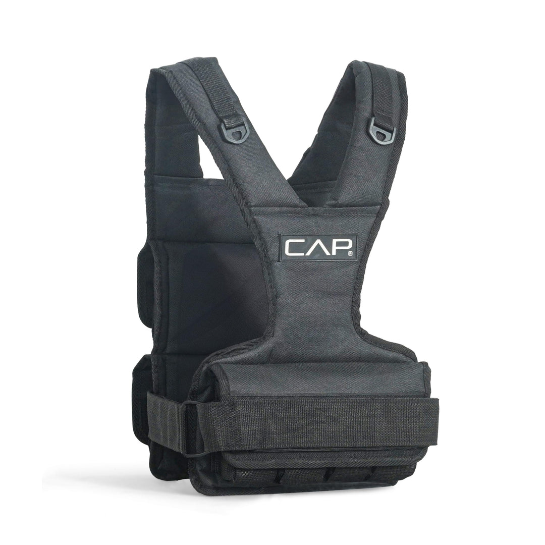 CAP Barbell Unisex-Erwachsene HHWV Cap Damen Gewichtsweste Barbell 13,6 kg, Schwarz, 30 Pound