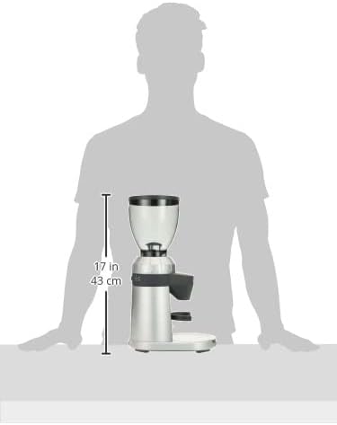 Graef Kaffeemühle CM 800,128W,‎350 Gramm, 23 x 13.2 x 38.5 cm, Silber Single, Single