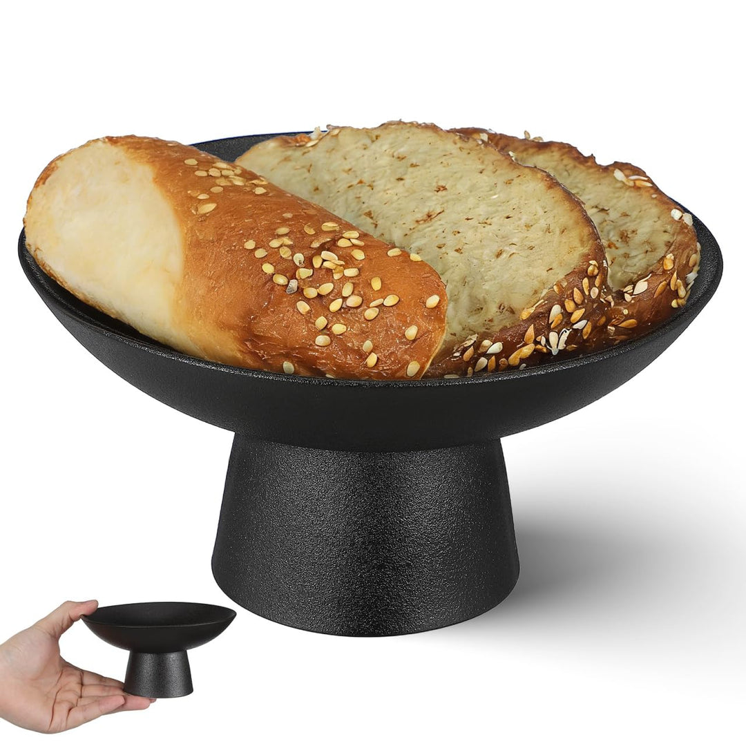 Cabilock Keramik Obstschale Mit Fuss 5.91 Zoll Hohe Etagere Für Küche Snack Dessert Servierplatte Mo