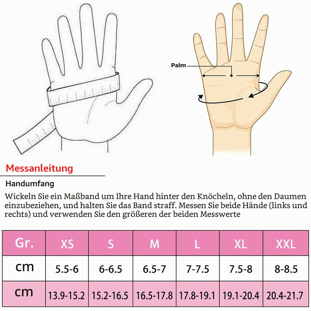 Harssidanzar Damen Fäustlinge,Winter Schaffell Lammfell beheizte warme pelzige Stulpenhandschuhe Led
