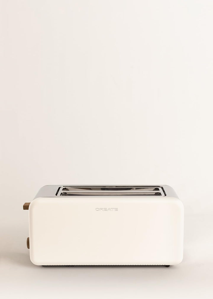 CREATE/PACK TOAST RETRO XL + KETTLE RETRO M/Toaster Cremeweiss mit Wasserkocher Cremeweiss/Wasserkoc