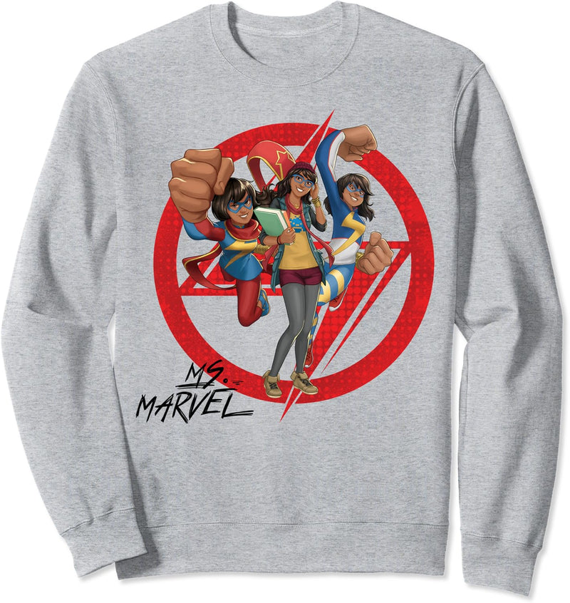 Marvel Rising Secret Warriors Ms. Marvel Costumes Sweatshirt