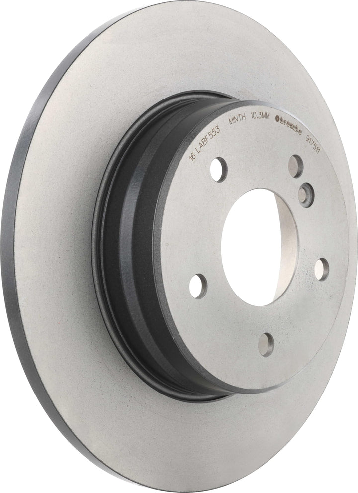 Brembo 08.9175.11 Hintere Bremsscheibe mit UV Lackierung, Anzahl 2