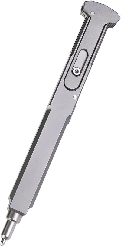 TACTICAL GEEK TActuator12 Tactical Pen - Taktischer Gel Kugelschreiber, Selbstverteidigung, Glasbrec