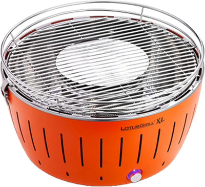 LotusGrill Kohlegrill Serie 435 XL, Zitrus, 43,5 x 35 x 25,7 cm, Oranje Orange, Orange