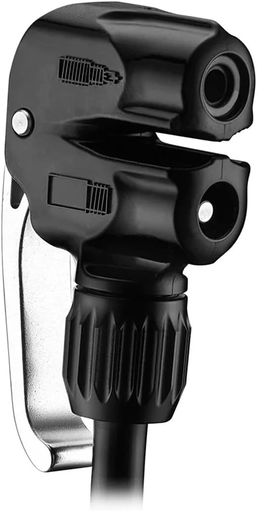 Lezyne 4712805989VAR2 - Pumpe Aluminium inflator stehend Macro Floor Drive 220PSI ABS-1 Chuck Flach,