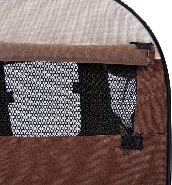 PawHut Stabile, faltbare Transporttasche für kleine Hunde, Welpen, Katzen und andere Kleintiere! Grö