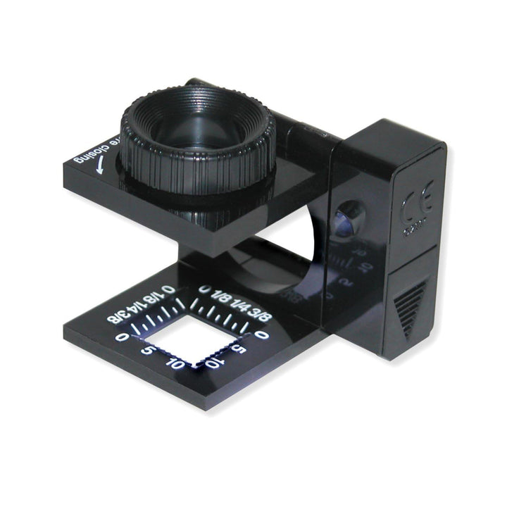 Carson LT-10 LinenTest LED beleuchtete 10-fach Lupe fokussierbar 10x LinenTest, 10x LinenTest