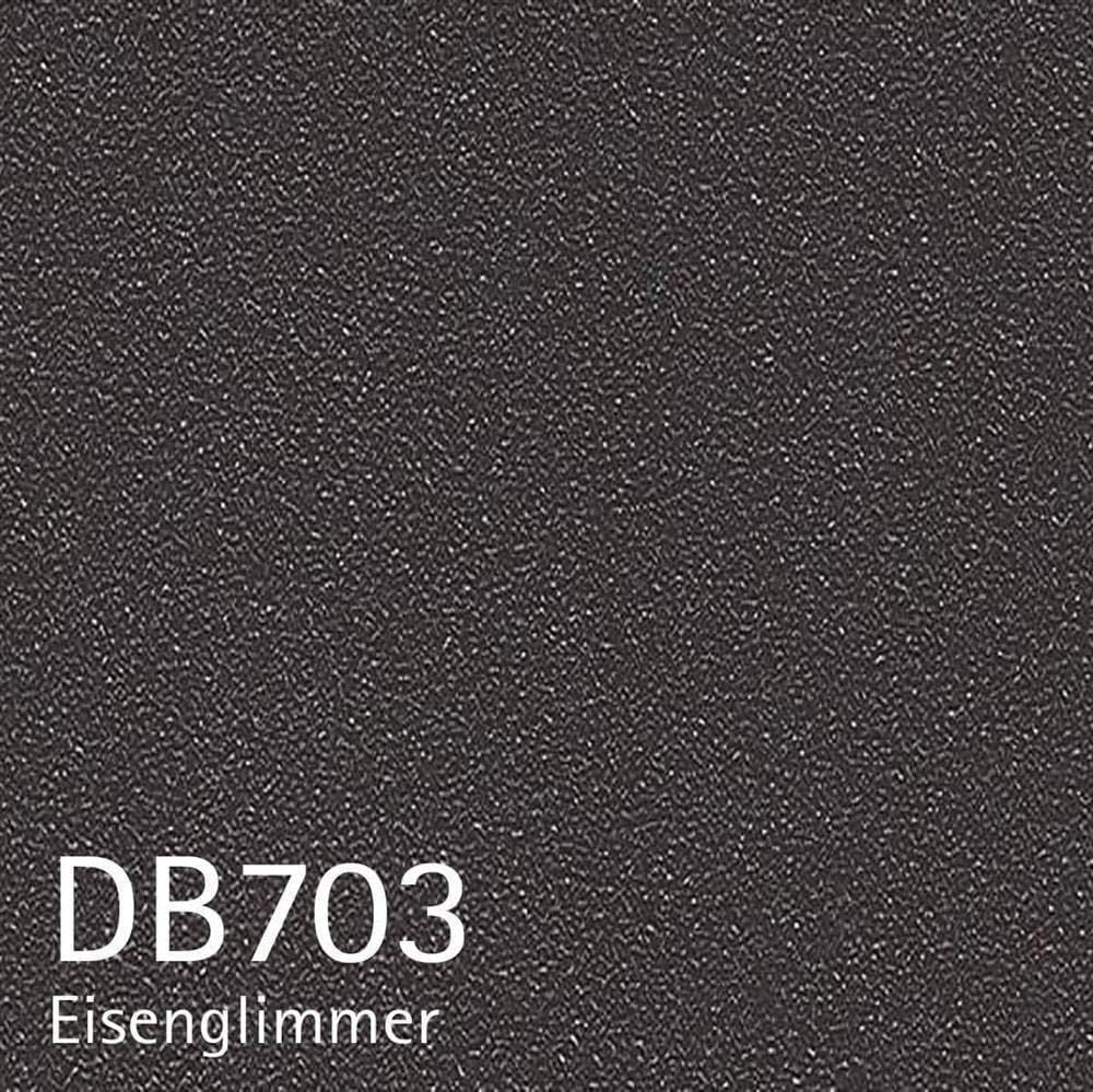 HISKA Standascher Aluminium Pulverbeschichtet