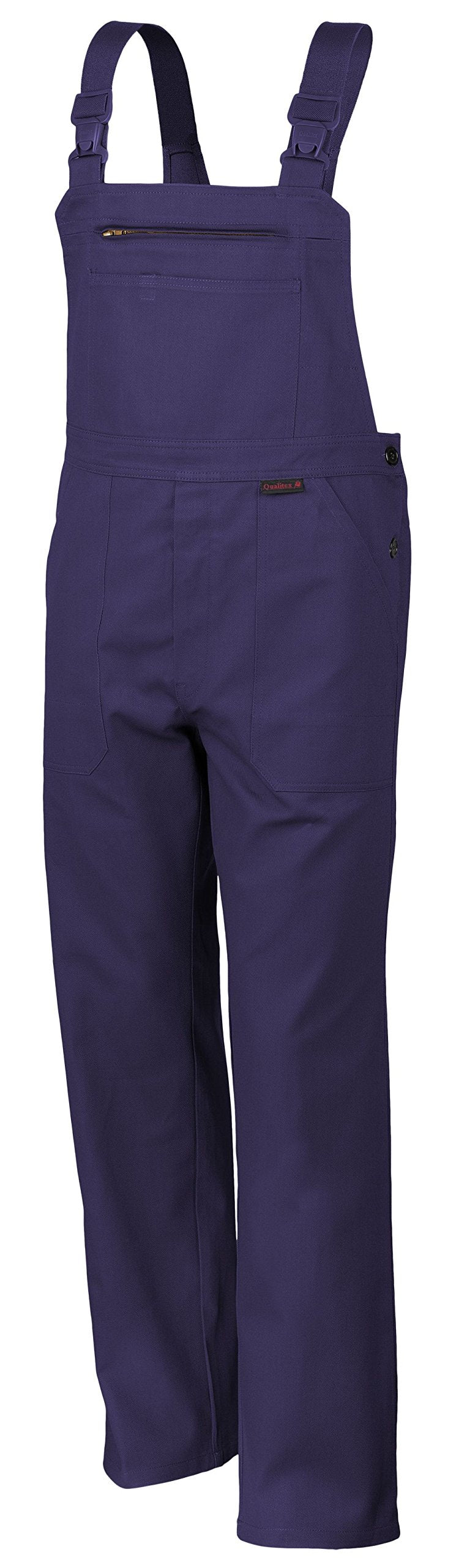 Latzhose QUALITEX 270, Hydronblau, Grösse 50