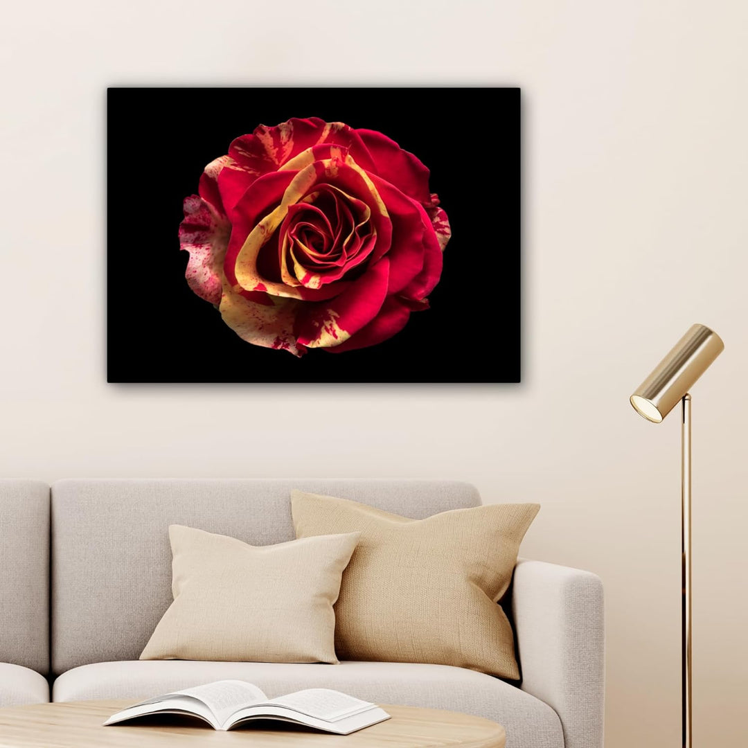 MuchoWow© Wandbilder 80x60 cm Schlafzimmer Home Deko Wohnung Bild Wohnzimmer Fotoleinwand Wand Bilde