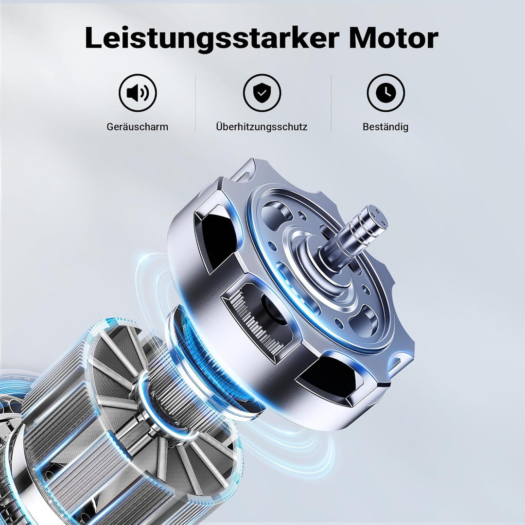 Wiltec Tauchpumpe mit Sensor 400 W, Tiefbrunnenpumpe mit 2 Modi, leistungsstarke Wasserpumpe 7300 l/