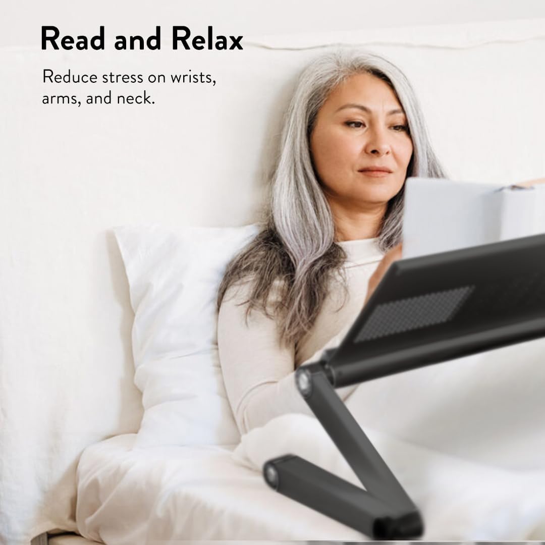 Verstellbare Höhe und Winkel Ergonomische Leseständer BOOK Halterung, Buch Halter, Tablet Ständer, D