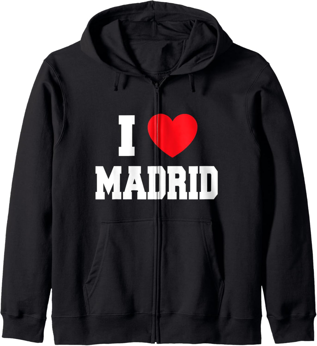 I Love Madrid Kapuzenjacke