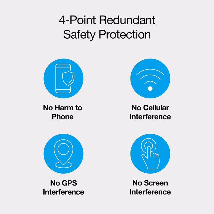 Just Mobile AluDisc Go I Multi-Winkel Handy Autohalterung I Magnetischer Smartphone Halter kompatibe