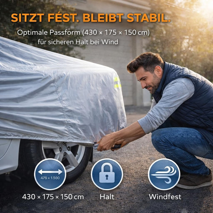 SUV wasserdichte Autoschutzhülle für Schutz & Abdeckung von Auto, PKW - Fahrzeug: Autoplane in Einhe