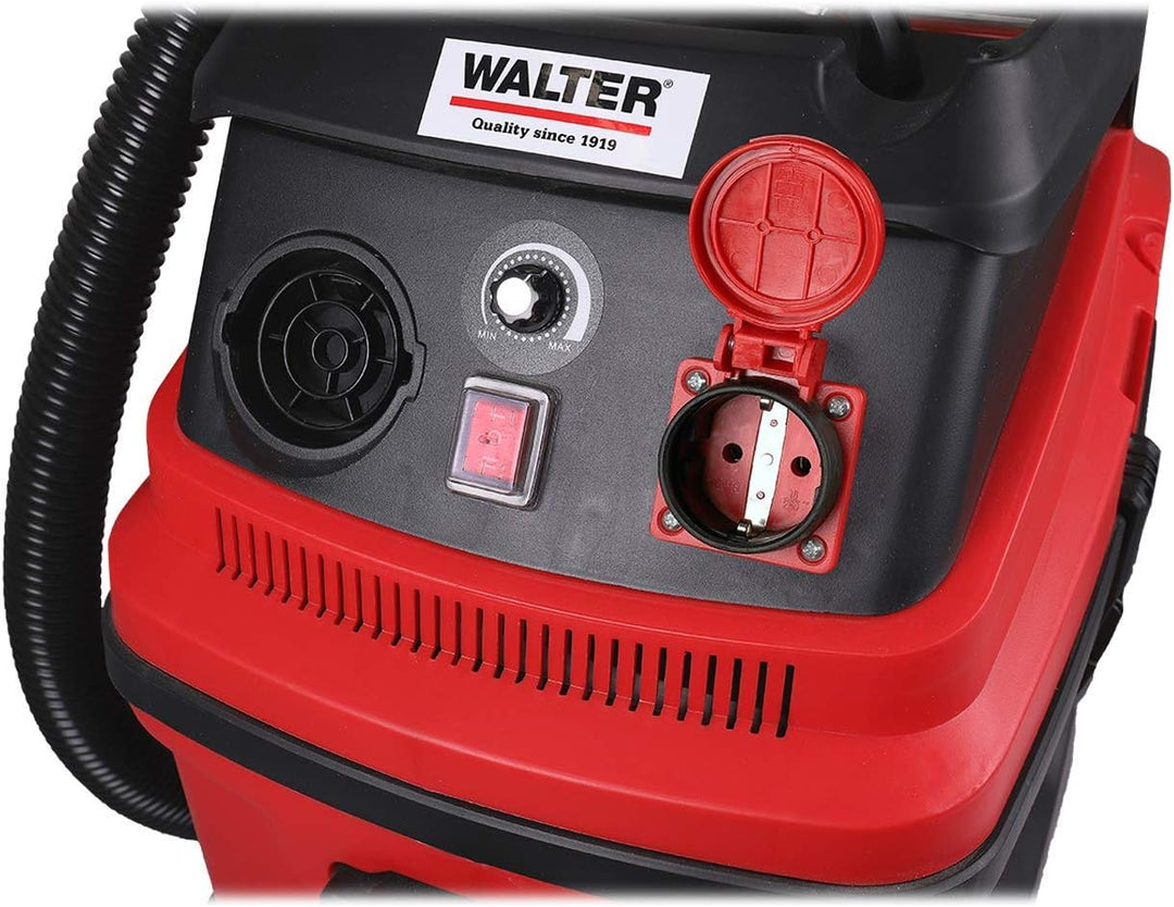 Walter 3-in-1 Multifunktionssauger 30 L, 1600 W, mit Wasserfilter und HEPA-Filter, für Staub-, Nasss