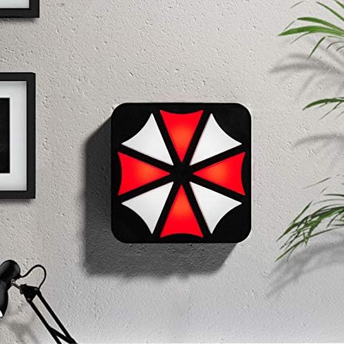 Numskull Capcom: Official Resident Evil Umbrella 3D Desk/Wall Lamp (NS2759), Resident Evil