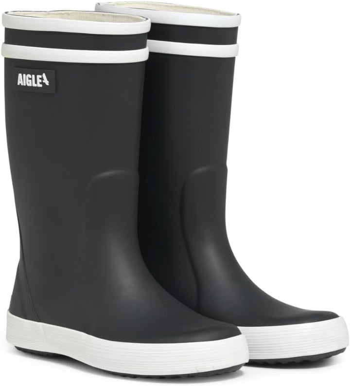 Aigle Lolly Pop 2 Gummistiefel 24 EU Marineblau Weiss, 24 EU Marineblau Weiß