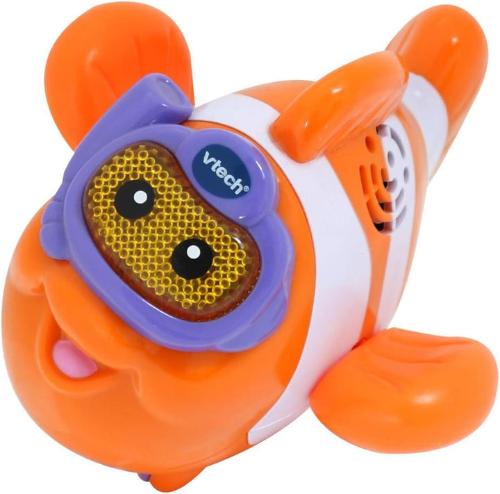 Vtech TUT TUT Baby Badewelt - Clownfisch – Interaktives Badespielzeug mit Musik, Geräuschen und Lich