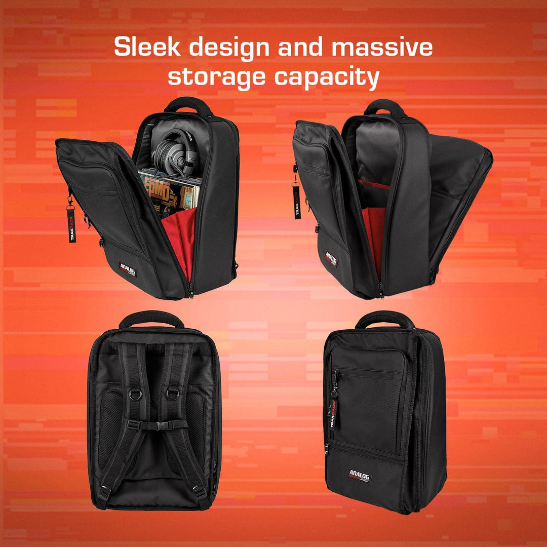Analog Cases TRAKPACK Backpack, Geräterucksack (robuster Transportrucksack, für Produzenten und DJs,