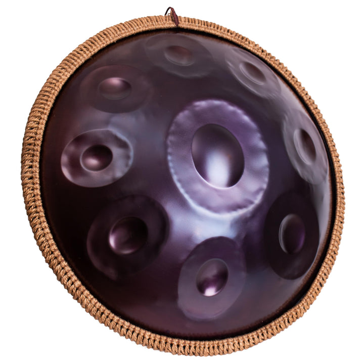 Handpan Anfänger, Stahltrommel 9 Töne 18 Zoll, Hand Pan in G-Dur, Hand Drum mit Drumtasche und Handp