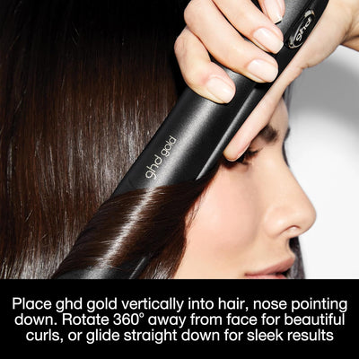 ghd gold - Professioneller Haarglätter zum Glätten, Locken und zum Erzeugen von Wellen, optimale Sty
