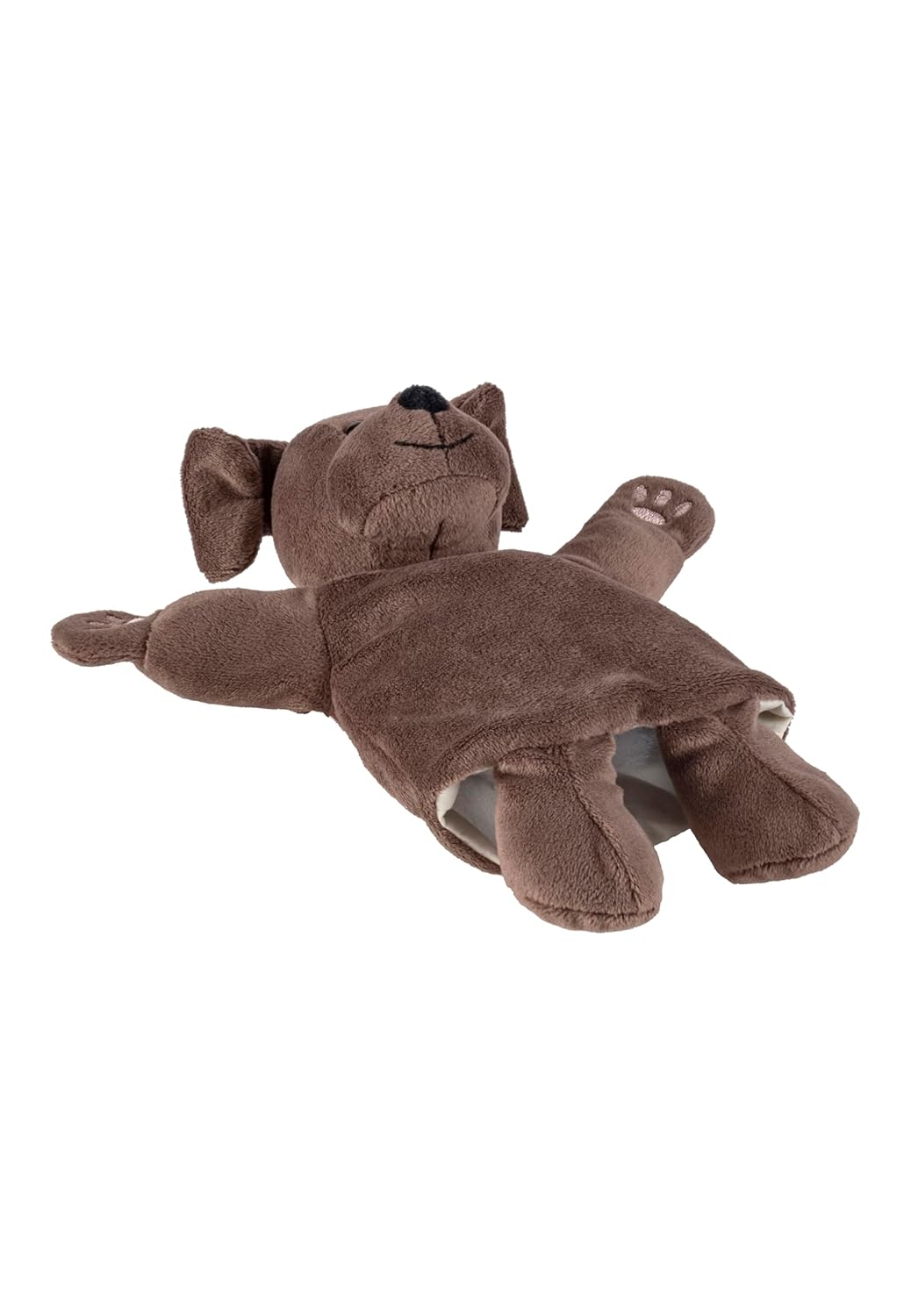 Kinder Handpuppe Hund, weiches Spielzeug für Kasperle Theater, erstes Rollenspiel und zum Geschichte