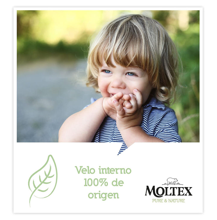 Moltex Pure & Nature Ökologische Windeln Grösse 1 (2-5 kg) - 88 Windeln Grösse 1 (88 Stück), Grösse