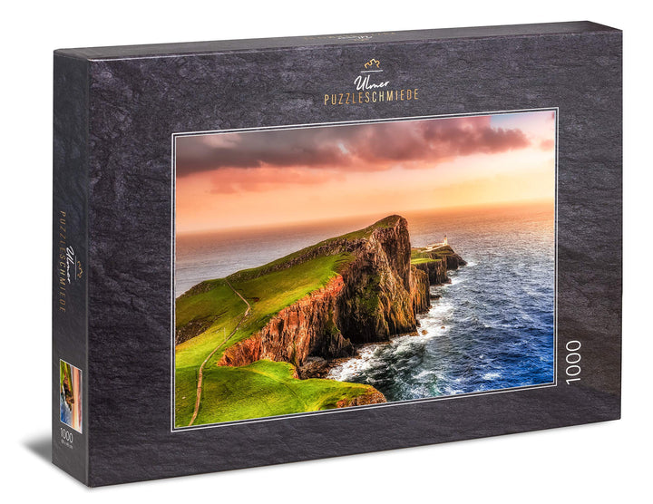 Ulmer Puzzleschmiede - Puzzle „Skye“ – Klassisches 1000 Teile Puzzle, Made in Germany – Puzzlemotiv