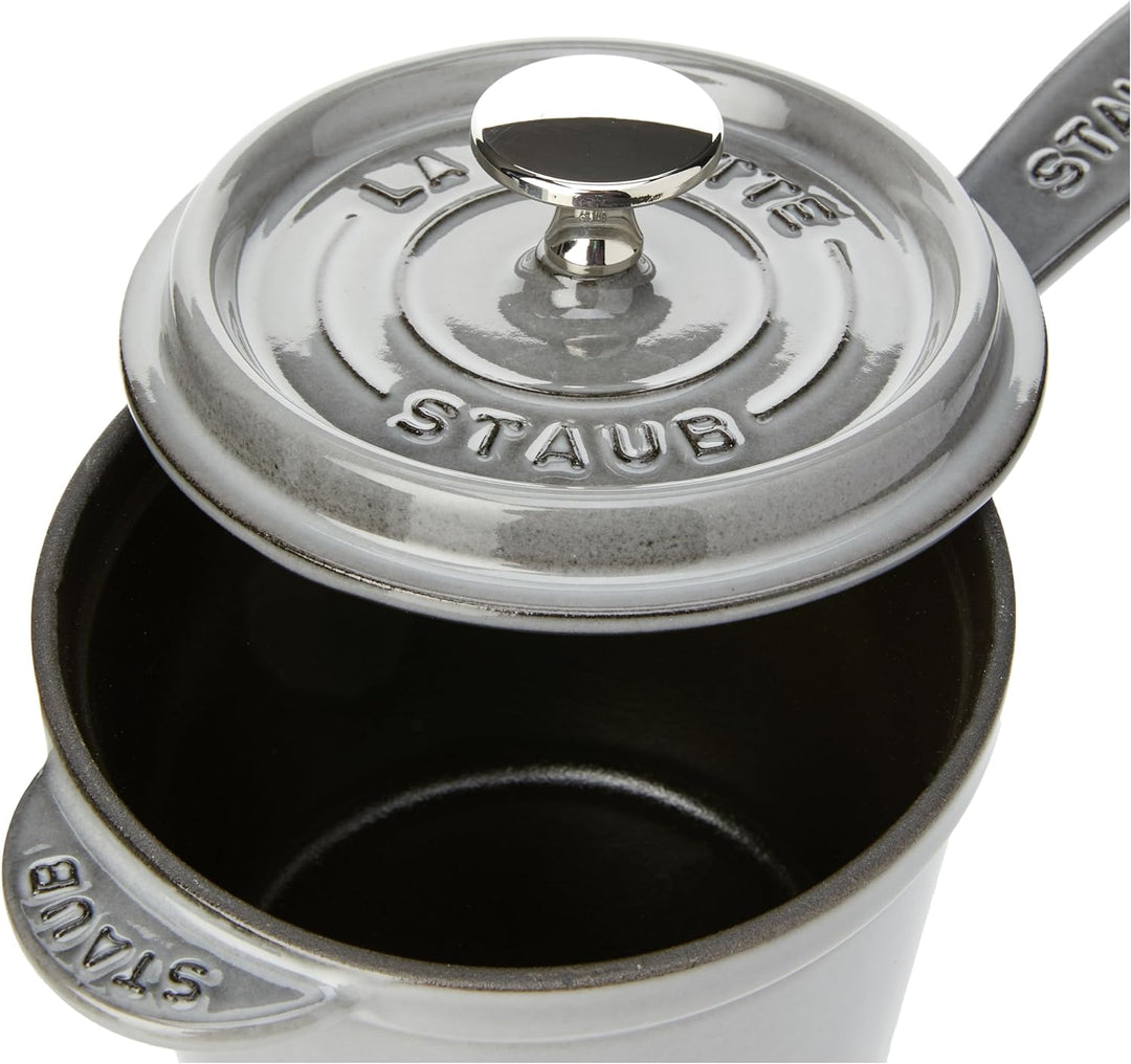 STAUB Sossenschale, Gusseisen, Grau, 14 cm Grau 31 x 27.5 x 14 cm, Grau 31 x 27.5 x 14 cm