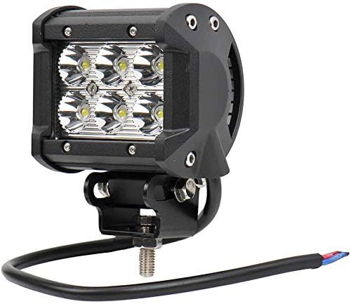 3x 18W Led Arbeitsscheinwerfer Offroad Lampe IP67 1560LM Flood Scheinwerfer Led Arbeitslicht Light B