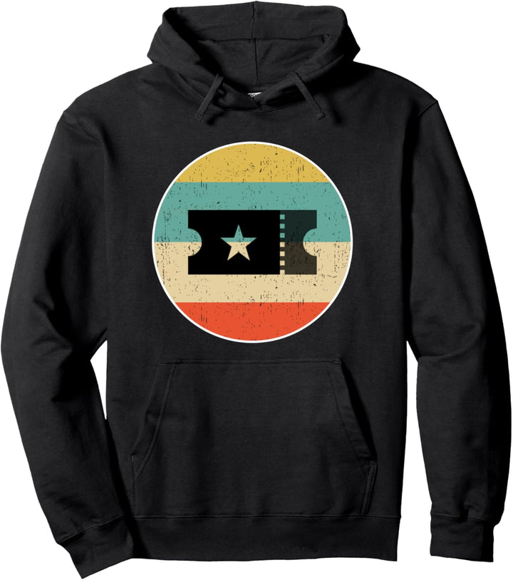 Movie Watching Retro Geschenk Pullover Hoodie