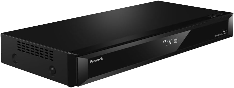 Panasonic DMR-BST760AG Blu-Ray Player und Recorder mit Twin HD DVB-S Tuner, 500 GB Festplatte, 4K Up