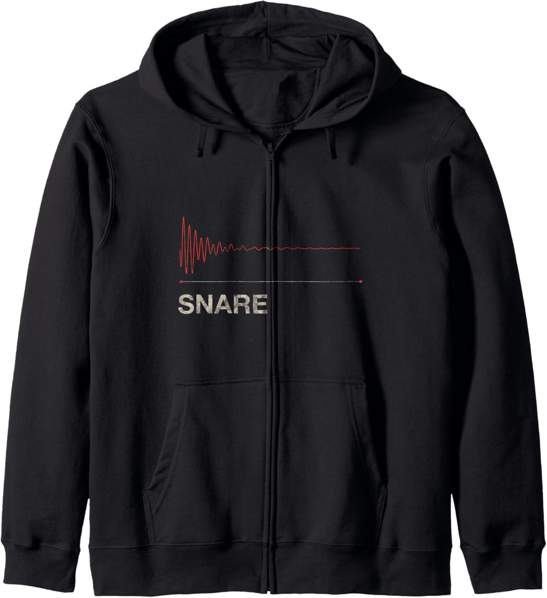 Snare Audiowave DAW Producer DJ Vintage Kick Clap Drum Kapuzenjacke