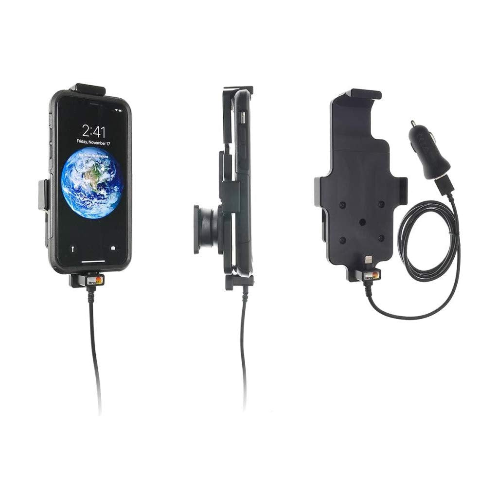 Brodit Gerätehalter 721091 | Made IN Sweden | mit Ladefunktion für Smartphones - Apple iPhone 11, iP