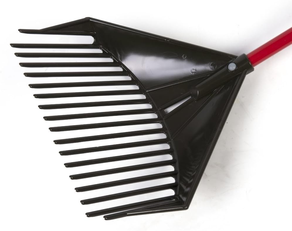 Golden Gark, (3-in-1 Harke, Rechen, Schaufel, Laubbesen, Multifunktionales & Ergonomic Gartengerät