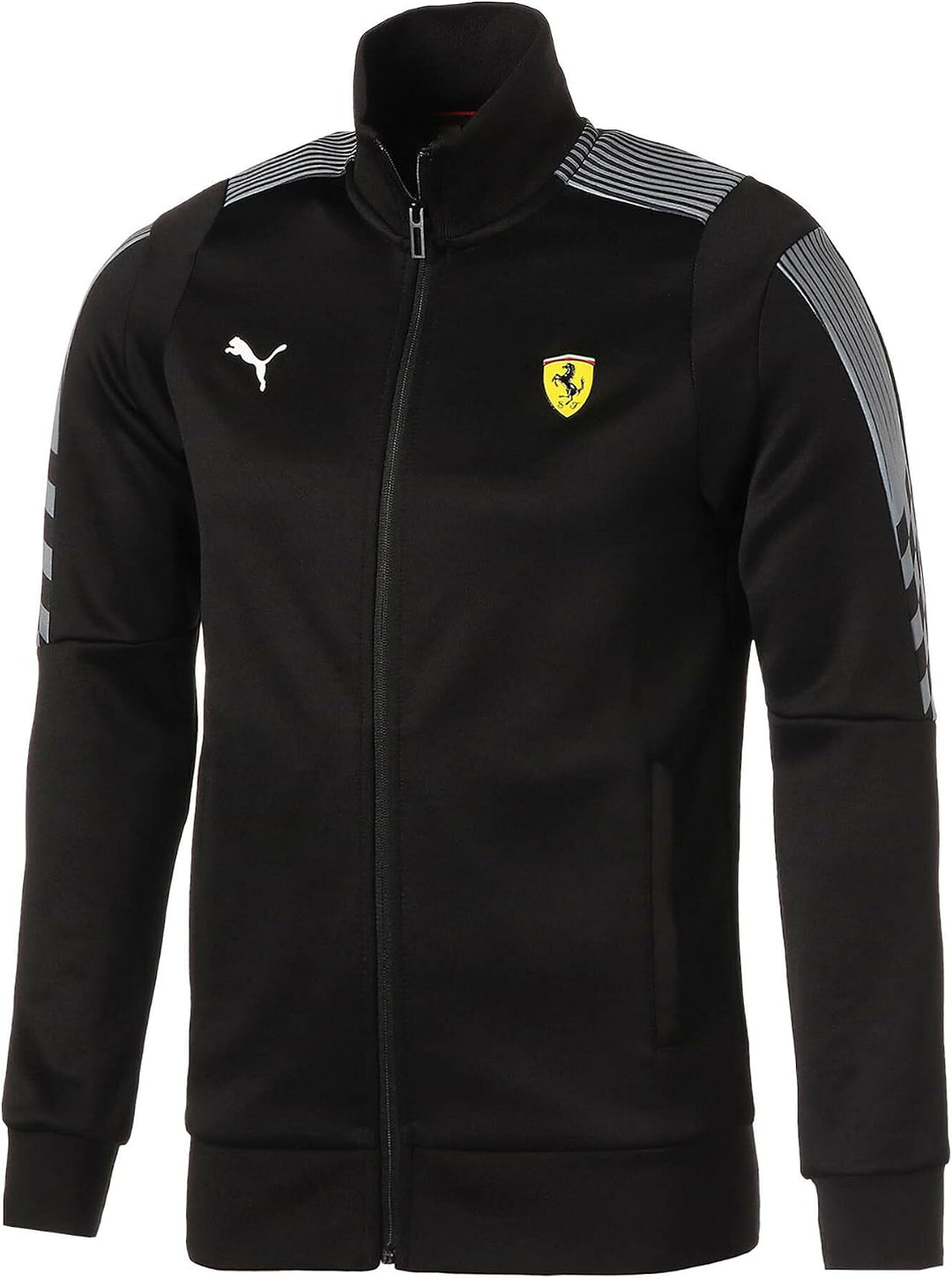 PUMA Herren Ferrari Race T7 Trac Jacke XL Puma Black, XL Puma Black
