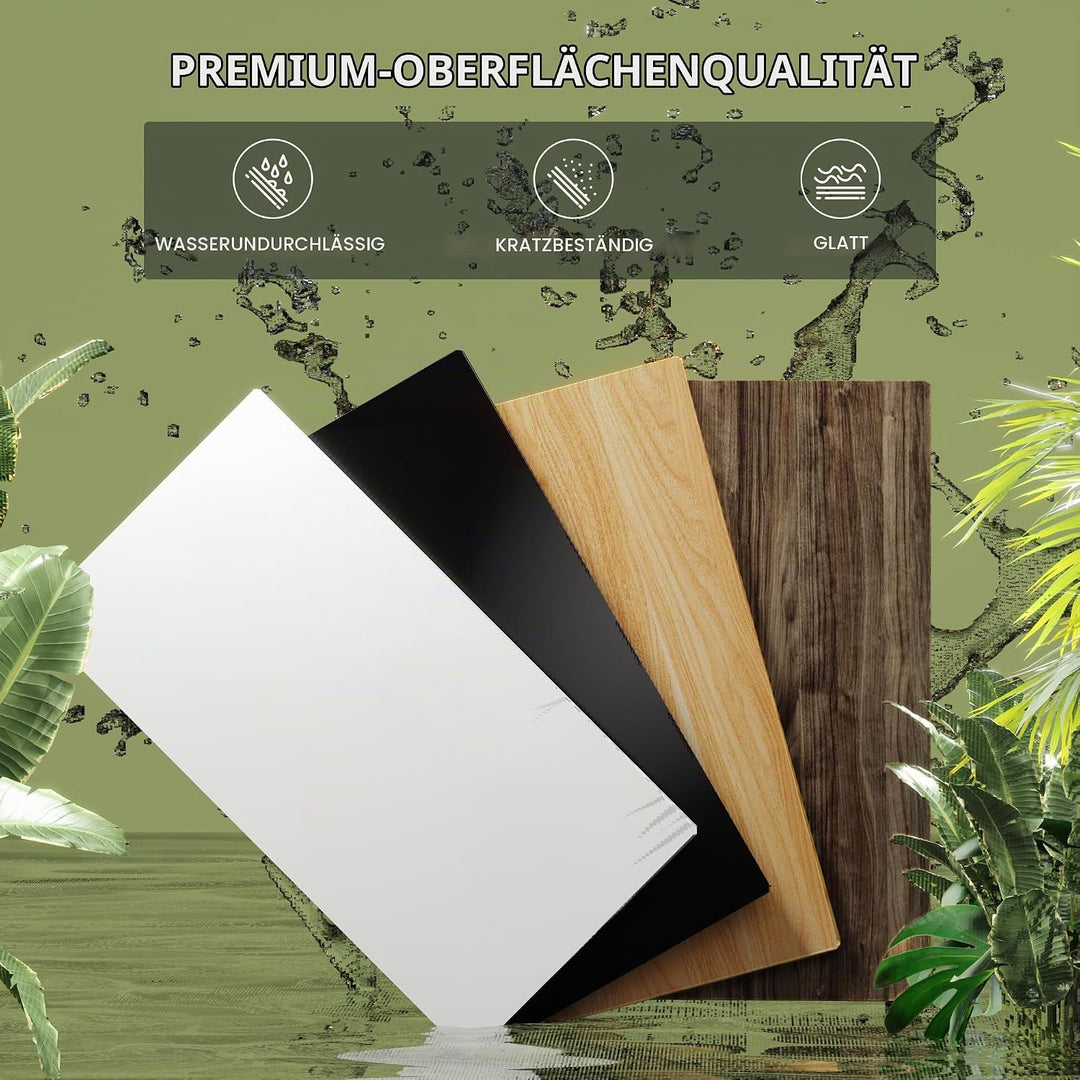 FLEXISPOT stabile Tischplatte 180x80 cm 2,5 cm stark - DIY Schreibtischplatte Bürotischplatte Spanho