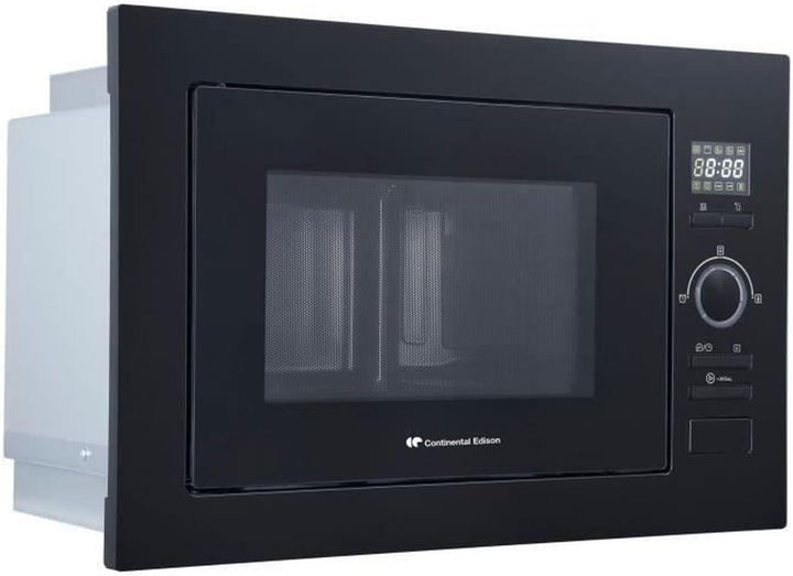 Continental Edison CEMO25GEB2 Integrierte Mikrowelle - Schwarz - 25L - 900 W - Grill 1000 W